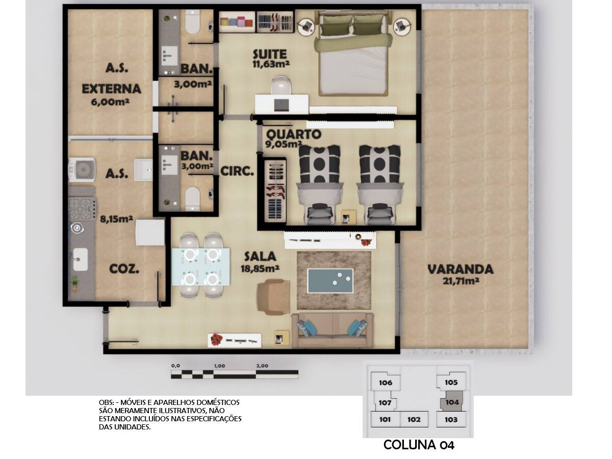 Casa de Condomínio à venda com 2 quartos, 74m² - Foto 24