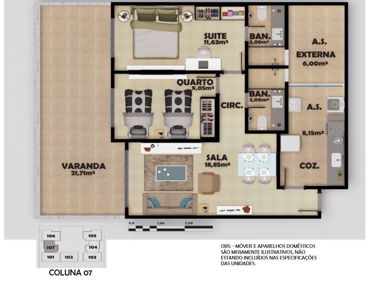 Casa de Condomínio à venda com 2 quartos, 74m² - Foto 27