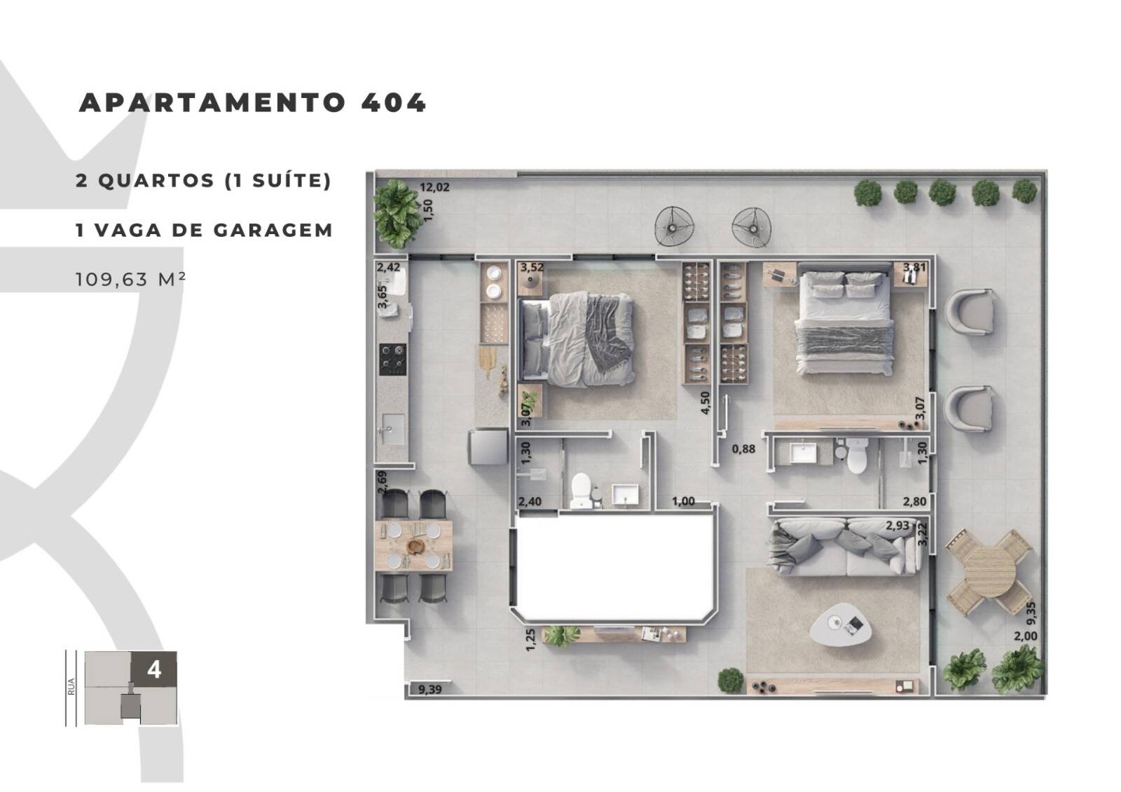 Apartamento à venda com 1 quarto, 60m² - Foto 24